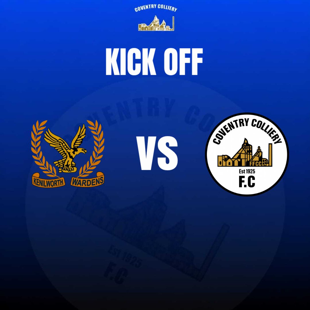 CollieryFc's tweet photo. KICK OFF: WE ARE UNDERWAY... 15 minutes early.
#UpTheColliery #CoventryColliery π΅β«οΈ https://t.co/YgdXQqarAp