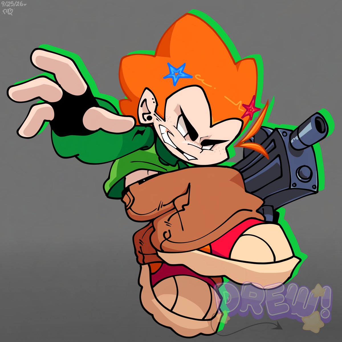 _Drewbyx's tweet photo. Go Pico!🔫🥕
#fnf #fridaynightfunkin #picosschool #fnfpico #piconewgrounds https://t.co/3IJxk47Kw0