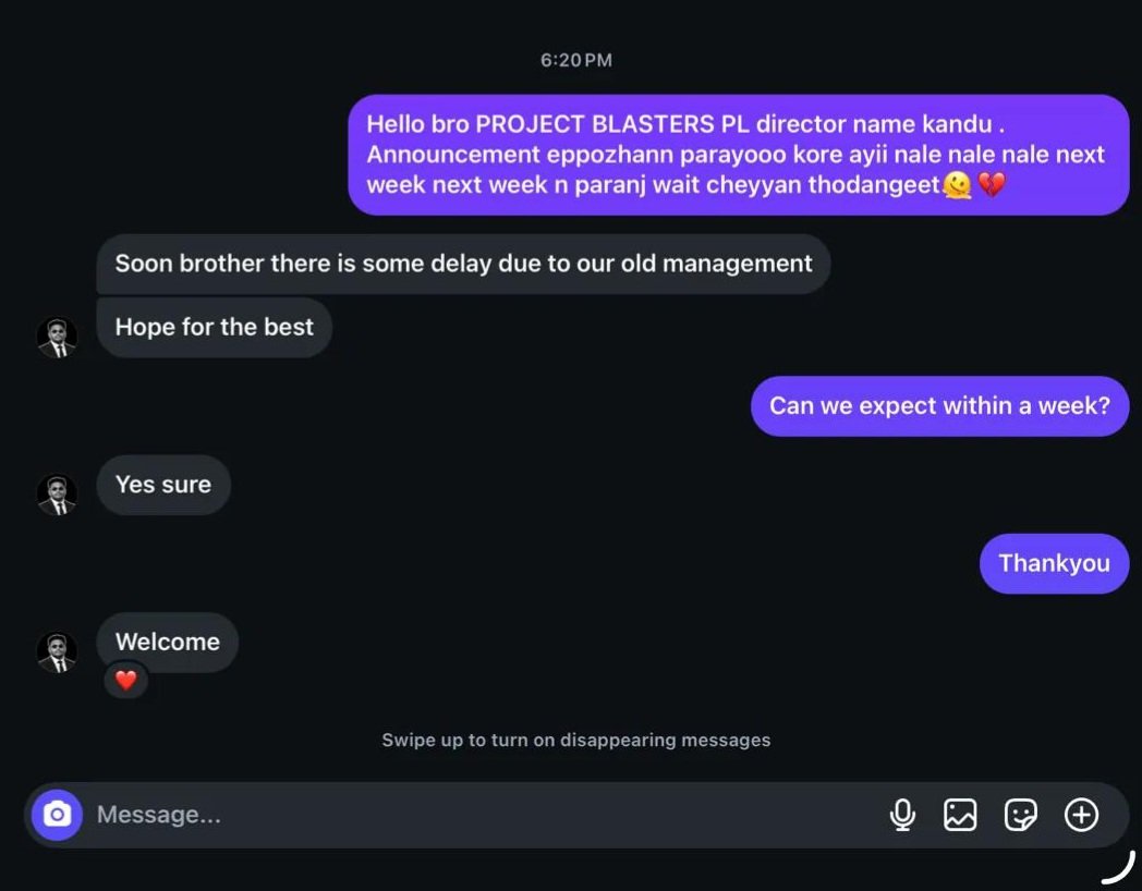 Thorgodofthund's tweet photo. 🚨🗣️ Kerala Blasters FC new ownership announcement is delayed due to issues related to old owners (Magnum) ..
- Anwar Sadik , one of the director ofPROJECT BLASTERS PRIVATE LIMITED &amp; OFIOH SPORTY PLtd
#kbfc #keralablasters 
@kbfcxtra @abdulrahmanmash @Mohamme71783726 https://t.co/YQLnDHPX6R