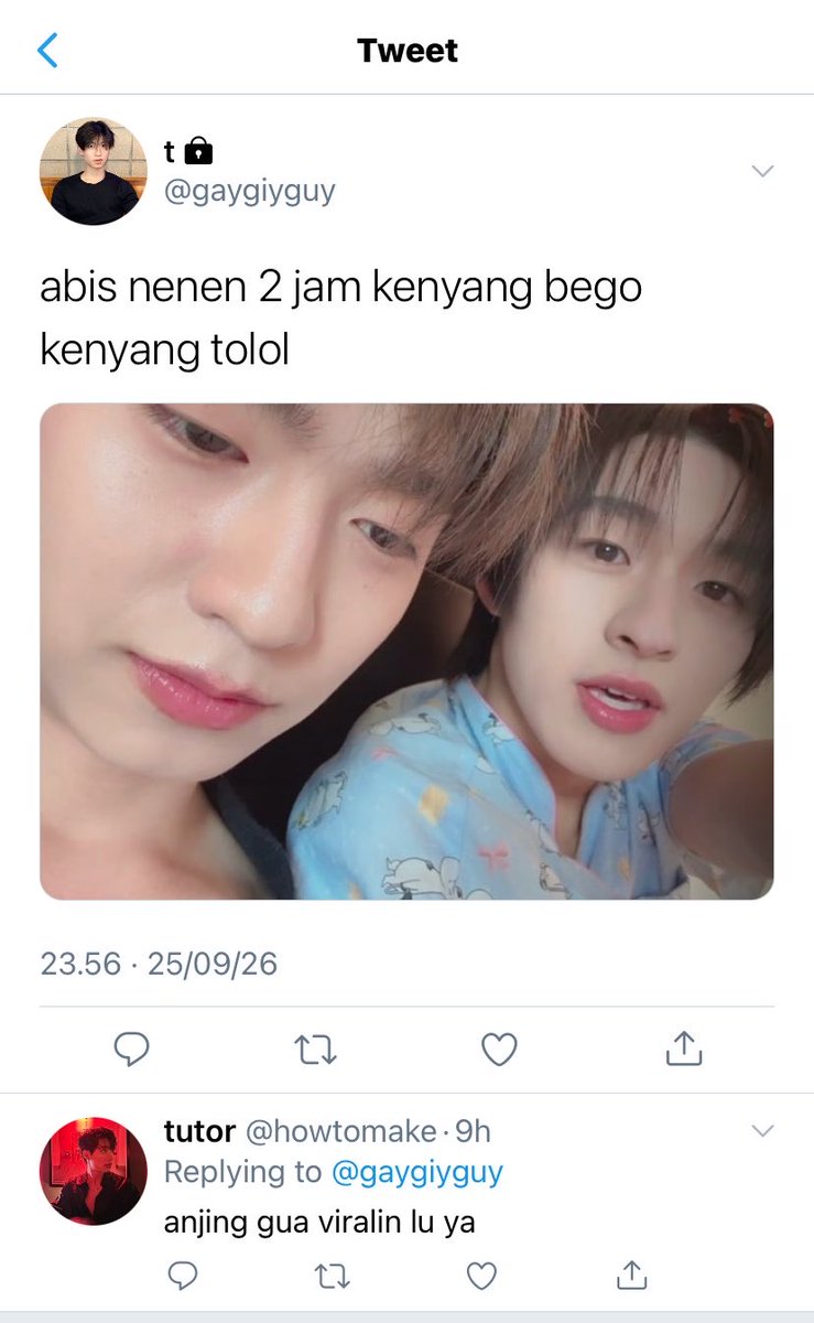 jephile_'s tweet photo. how me and my boyfriend text edisi thomaskong nenen https://t.co/6Liwhdsibi