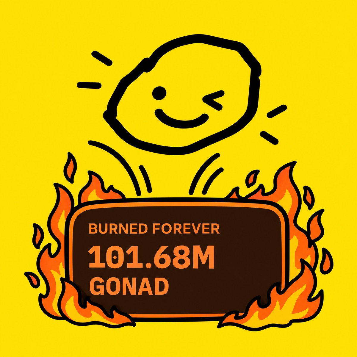 Gonad_GO's tweet photo. over 10% of $GONAD is now burned forever

gud tek @lesgodotfun https://t.co/9vQSyPu7Vx