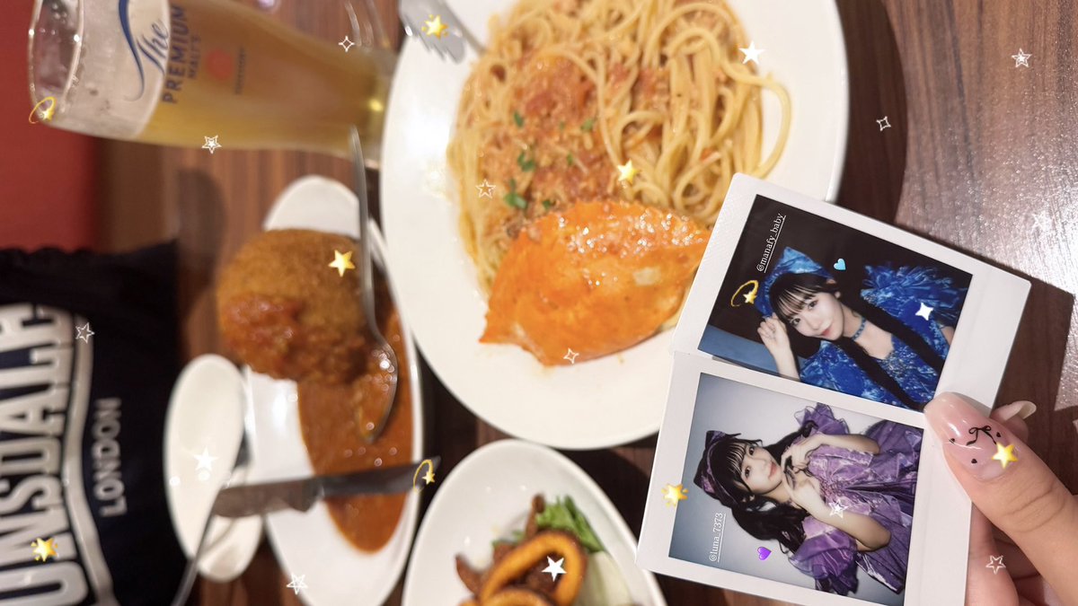mnrn_idol's tweet photo. ぽれの最寄りでまさここ姉さんと飯🍽️💫ふるっぱーのことがだーいすきだあ(  i ꒳ ​i  )🫶🏻💕💕 次はホルツ大阪でㄘゅ🩵💜 #真中まな #仲川瑠夏 https://t.co/9r0IMQpI13
