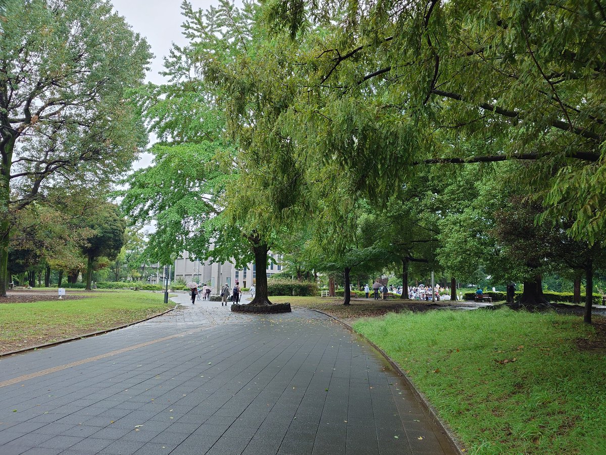 Y8MxT_tw's tweet photo. 雨の北浦和公園。
噴水広場で「北浦和阿波おどり」が開催されていたため、それなりに多くの人が訪れていました。
#北浦和公園 
#雨 
#阿波おどり 
#北浦和阿波おどり https://t.co/fGeMNcBOZa