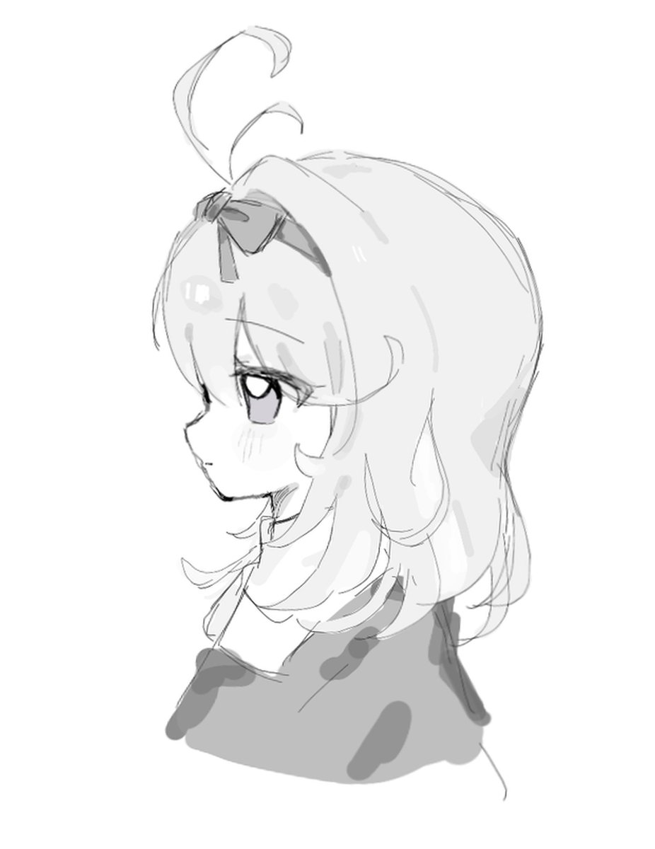ssw_13n's tweet photo. 横顔練習るるか https://t.co/zh7plDOxbX