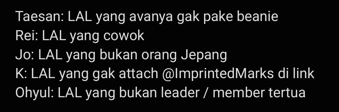 MarkedGawin's tweet photo. Yang ngerasa langsung kurangin nyawanya. https://t.co/hJsqB1tU1y