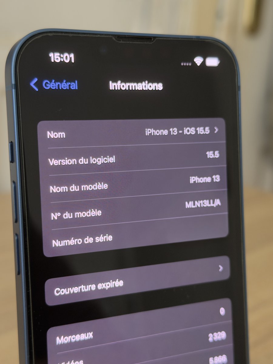 clxtech's tweet photo. I have an iPhone 13 (256gb) running iOS 15.5! Sadly locked to Cricket Wireless and I am not from the US. Does someone know how to unlock it? https://t.co/zLLJZPliPo