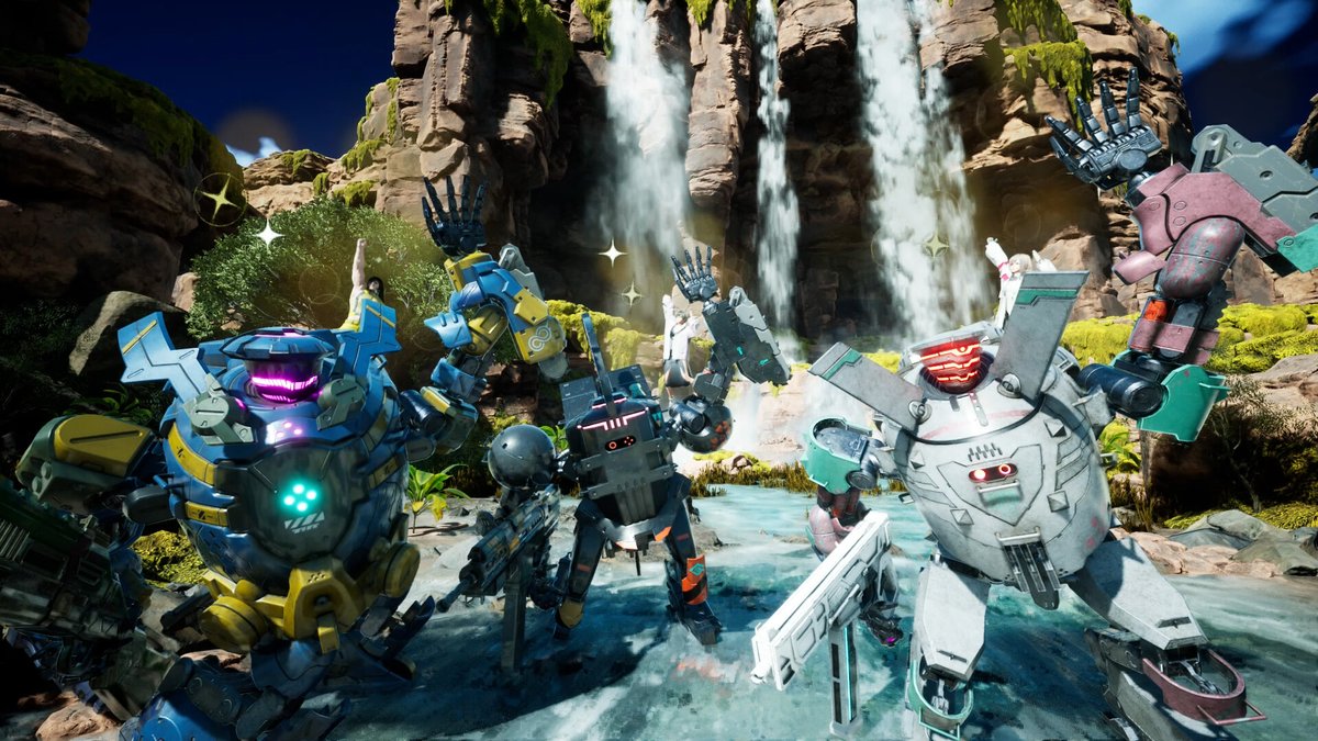 gamespark's tweet photo. バンナム発メカPvPvE『SYNDUALITY Echo of Ada』オンラインサ終へ。しかしオフライン版制作決定、買っておけばずっと残る
https://t.co/iAsHK89H7m

アップデートやイベントは2026年10月をもって終了予定。オンライン版の一部データも引き継げます。 https://t.co/qT0HC3LuIQ