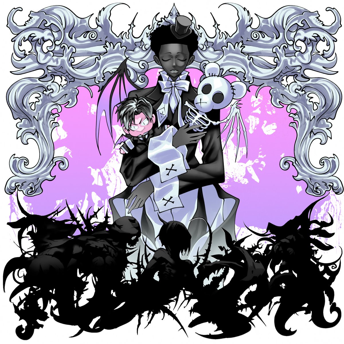 gothskiy's tweet photo. LOVELY HALLOWS forr @bbytetchi I would gladly work again and again https://t.co/RoNuDxYlsS
