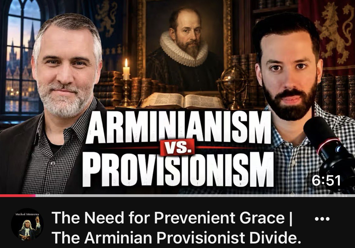 MethodMinistry's tweet photo. Provisionists are so sensitive and can’t handle theological disagreement. They always revert to ad hominem. 

Watch this 👇

https://t.co/c2e49ImAur https://t.co/nAyWKICCJg