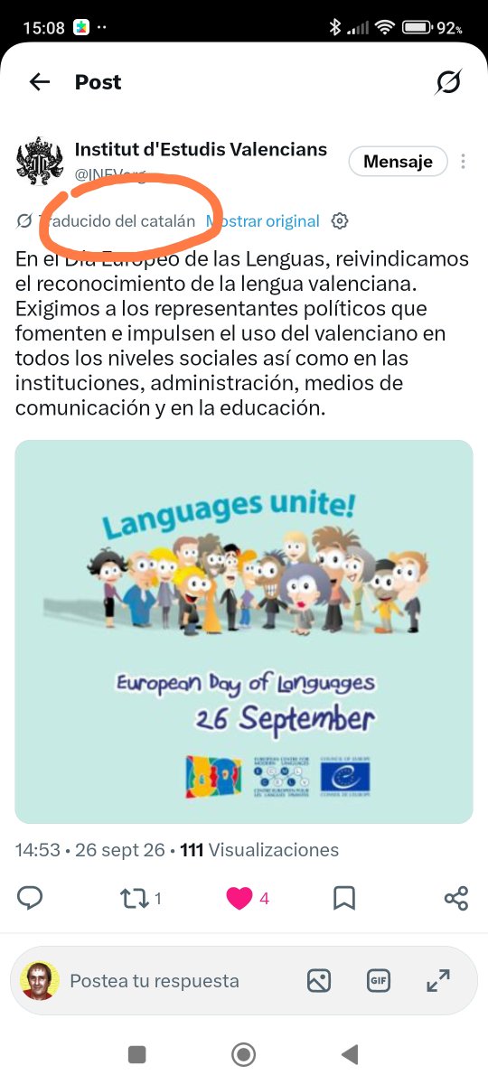 pejotacebe's tweet photo. @INEVorg Primer tindríem que poder acabar en açò que és lo que lligen els qui no entenen valencià. https://t.co/37xwHFpISh