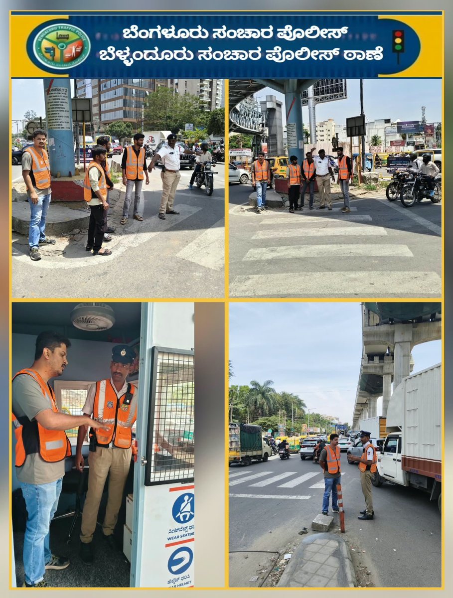 bellandurutrfps's tweet photo. Ever wondered what managing Bengaluru's roads feels like? 🚦
Citizens are stepping into the shoes of traffic police through the "Cop for the Day" initiative! Experience the peak-hour challenges firsthand & help make our roads safer.
#BengaluruTrafficPolice #CopForTheDay https://t.co/OfgxwNiRA8