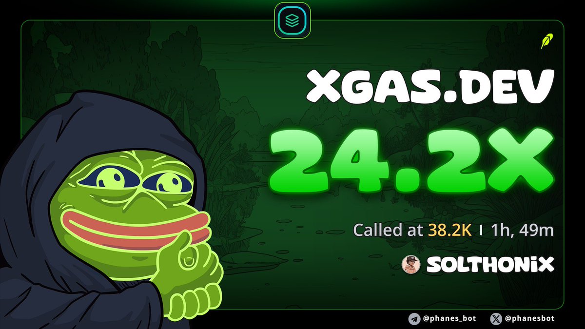 top8wu's tweet photo. 24x up from my call on $XGAS.DEV
CA

0x006d2d9e65f847e8b5f5053c9eb3a7824ec7dfa3 https://t.co/Ky974lIaie