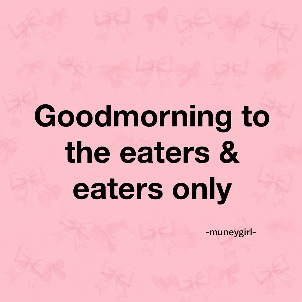 muneygirl's tweet photo. An even special morning to the pretty girls that eatssss😛😛 https://t.co/3wcpOIIUSP