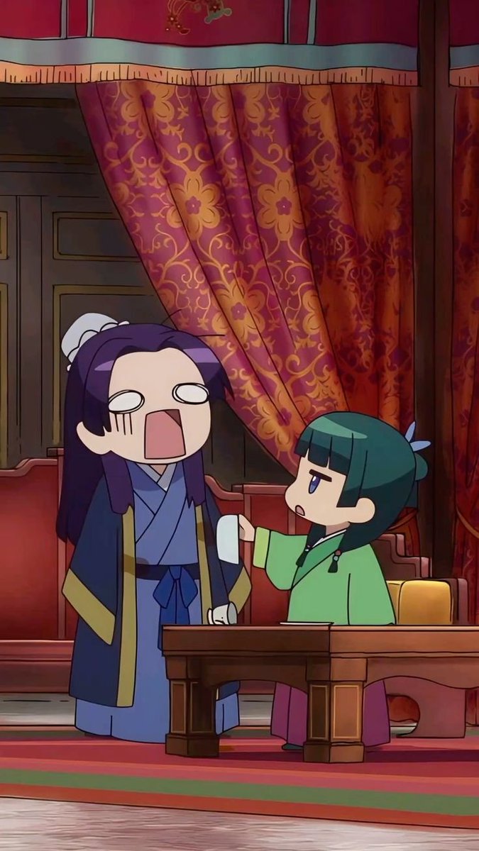 dakutsuki's tweet photo. I love this chibi interaction so much😂😂😂 https://t.co/YFe3pcWNQ3