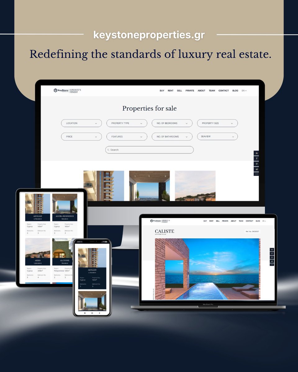 BazoulaVicky's tweet photo. 🏡 New Web Project | https://t.co/dzP9eGejNu
Curated properties. A refined digital experience.
Μια σύγχρονη, πολυγλωσσική digital παρουσία για επιλεγμένα ακίνητα σε Ελλάδα &amp; Κ��προ.
#Webivy #KeystoneProperties #LuxuryRealEstate #WebDesign #NewWebProject https://t.co/HqLVkDgsA4