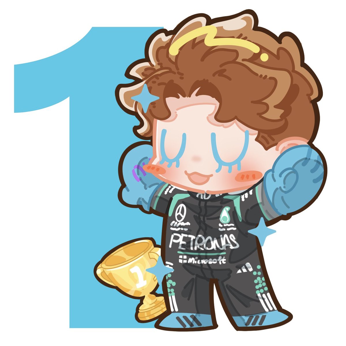 Ice_mocha_neko's tweet photo. PTW！！！

#GR63 #georgerussell  #tRUSt https://t.co/m1MLd2dPgJ