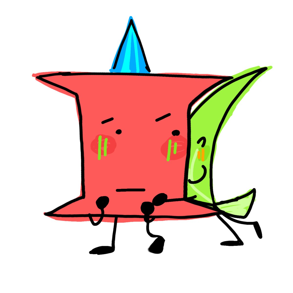 frtfrt3247106's tweet photo. Tthanks for 300 followers I lov you all uh here's some stuff I made #leafpin #needlebook #gelafries #flowby #bfdi 

Sorry if they look bad https://t.co/beqKjlvWvw