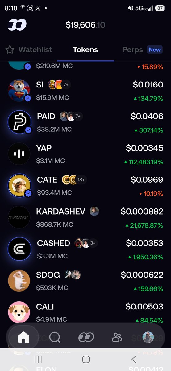 JimVandiver22's tweet photo. 🤔the trending tab looks interesting PAID vs $CASHED https://t.co/V6XyxrRvv5