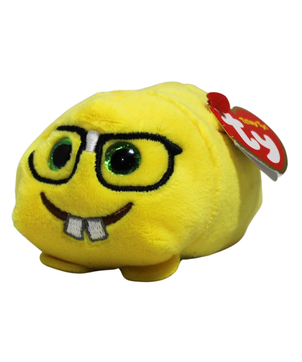 beanieoftheday's tweet photo. todays beanie boo of the day is dork emoji !🤓 https://t.co/wwIYOgwMI3