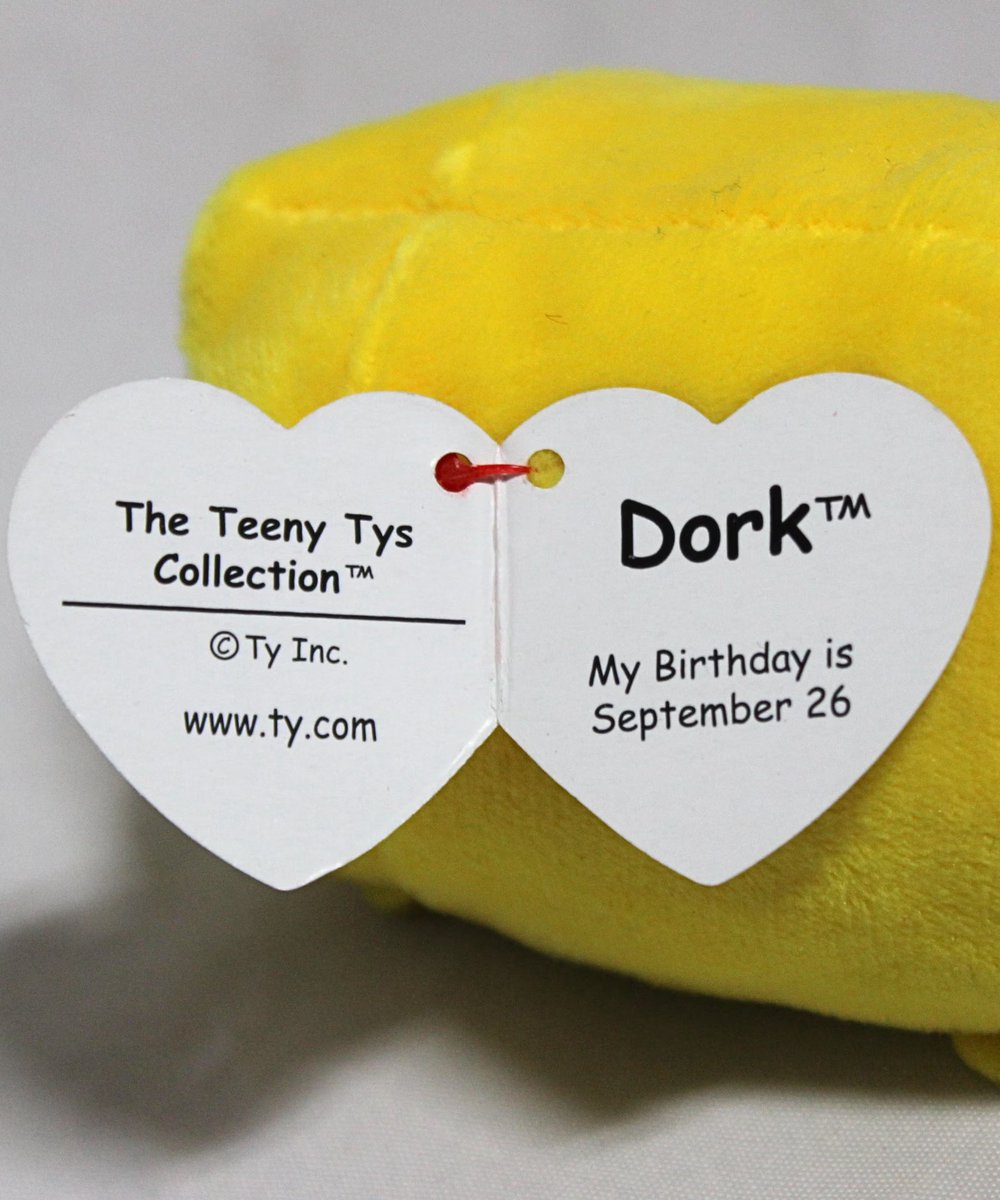 beanieoftheday's tweet photo. todays beanie boo of the day is dork emoji !🤓 https://t.co/wwIYOgwMI3