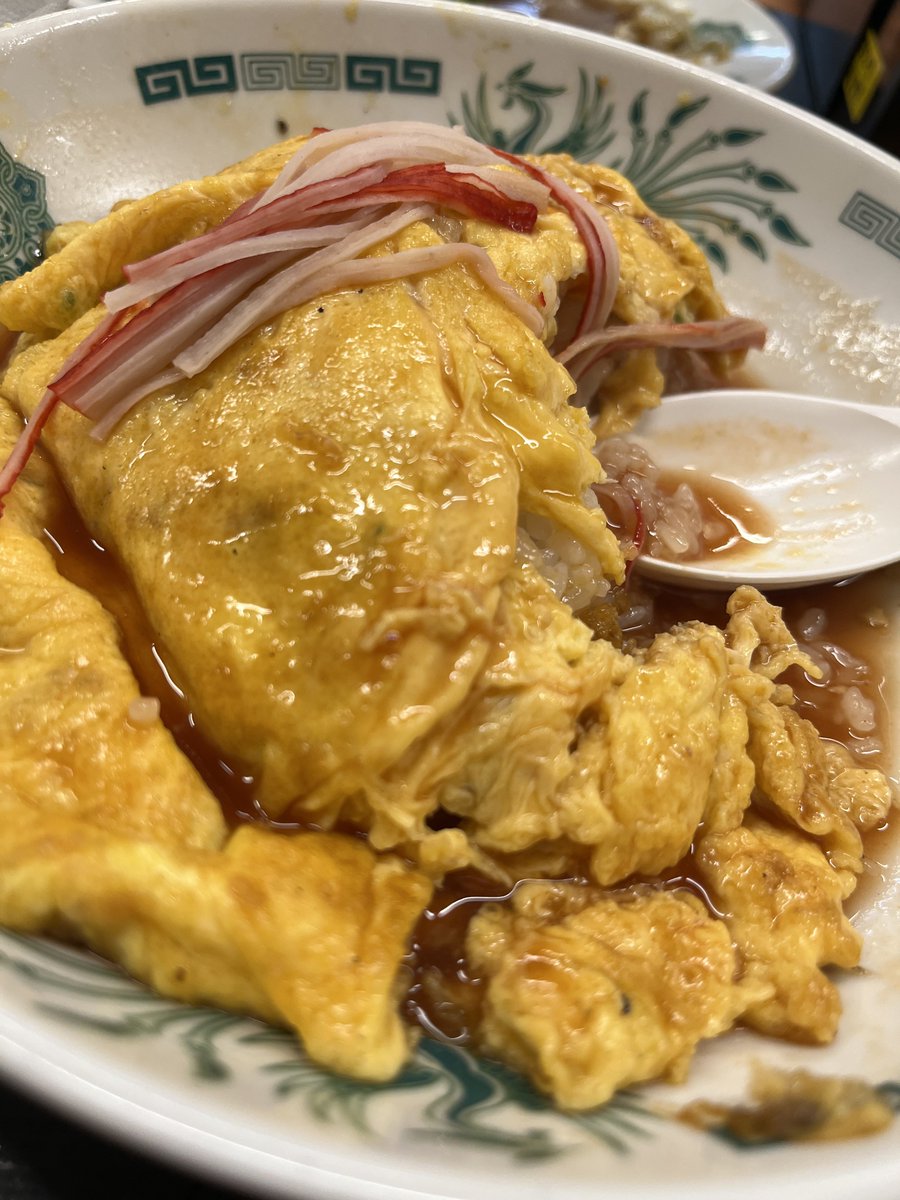 beetle__lord's tweet photo. 天津飯(オムライス) https://t.co/GKTcB8Kr9H