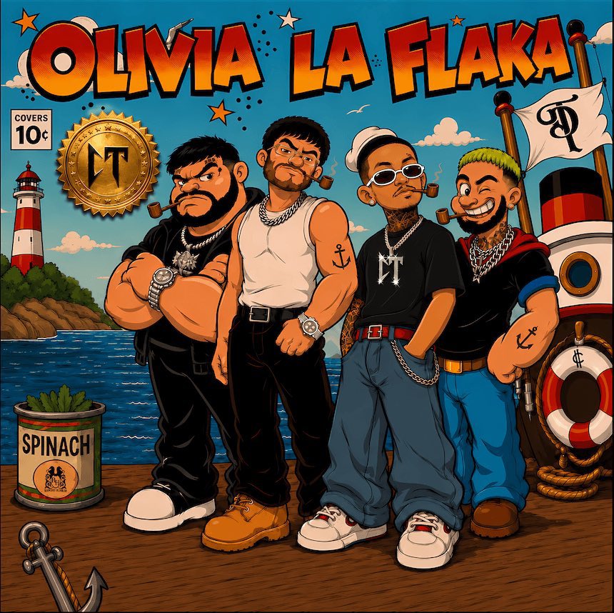 TitoDoublePData's tweet photo. “OLIVIA LA FLAKA” debuta en el Top 100 Global de Apple Music, en la posición #40. 🌏

— Es su canción #21 en debutar en dicho chart y su 9no MAYOR peak. https://t.co/gOz2H9JLW6