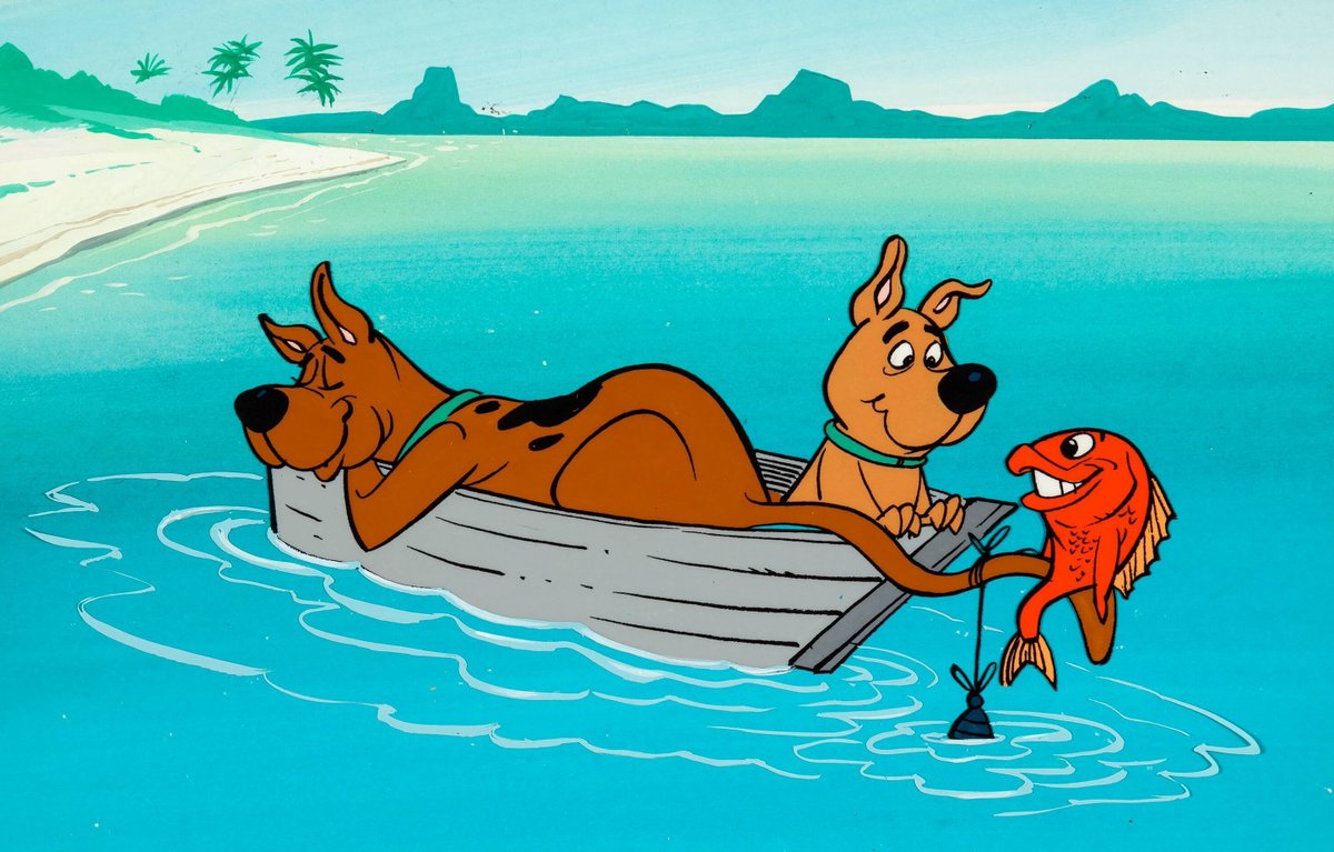 WendyLovesJesus's tweet photo. Happy national #HuntingAndFishingDay! 🎣
#ScoobyDoo and #ScrappyDoo know the joys of this day, which falls on the 4th Saturday in September—fishing is all about floating on the water, enjoying the quiet. And what are we hunting for? Why, new friends, of course! 🥰 https://t.co/Pi9KXTvWb2