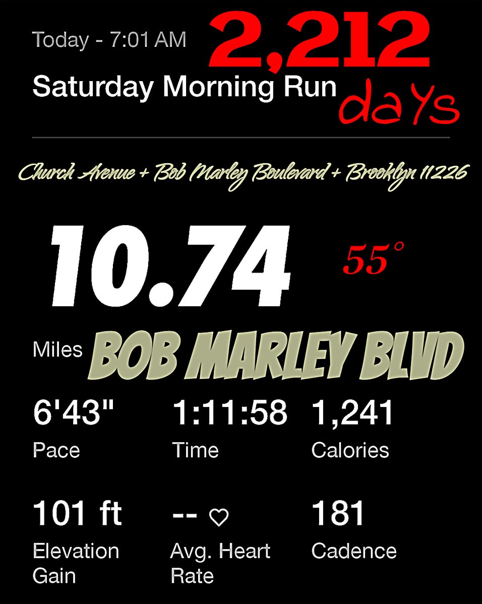 CefAllah's tweet photo. 2,212 consecutive days, 10.7 Miles today! #fall #stayinspired #letsgochamp #discipline πͺπΏπ₯β½π§―π¨π¨π¨π¨π¨π¨ https://t.co/LlxyKjxb8k