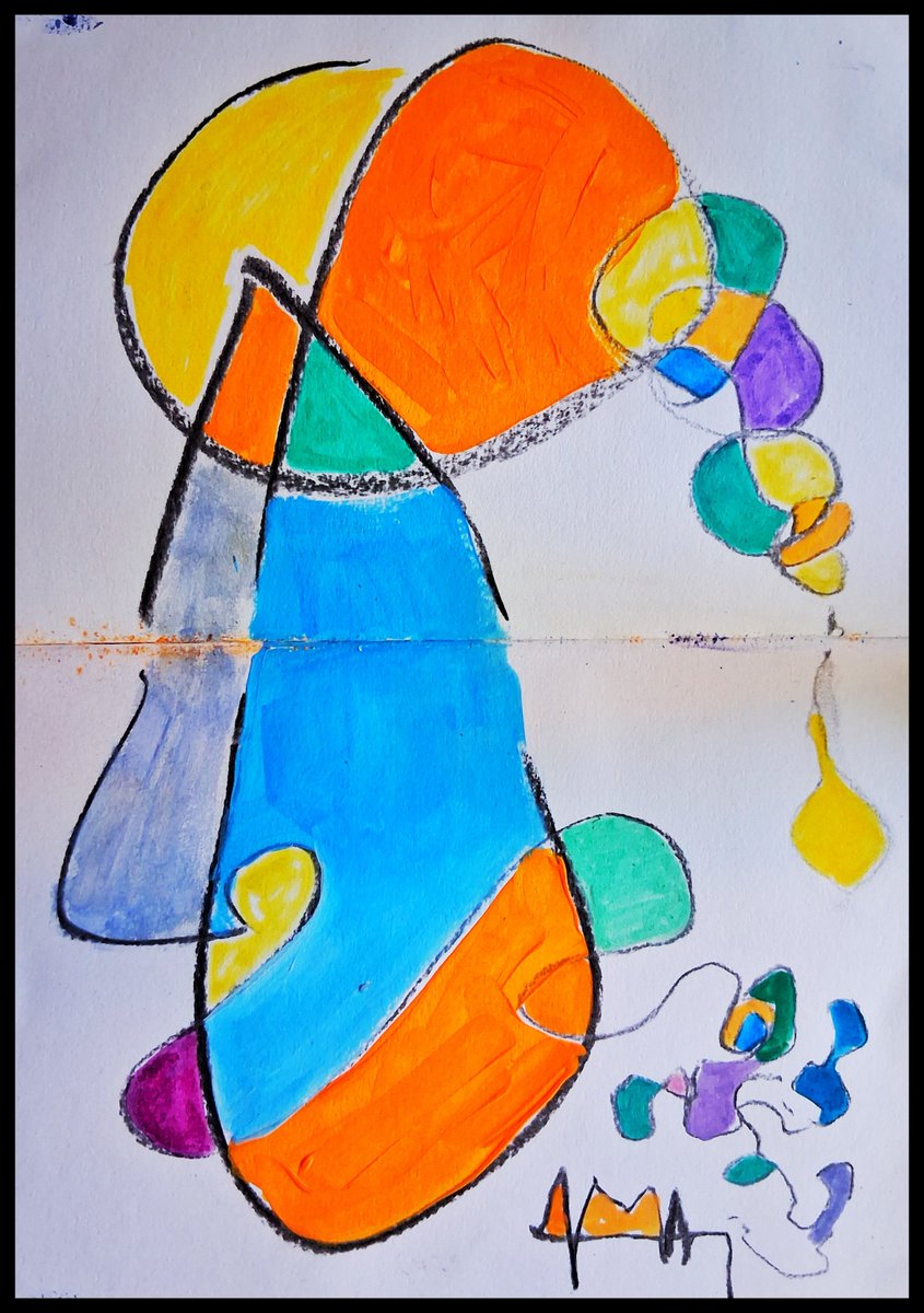 sodelafo's tweet photo. Mon Oncle Eats a Neapolitan Ice Cream. #artismedicine #arttherapy #mentalwellbeing #mindfulness #artislove #contemporaryart #modernart #abstractexpressionism #pareidolia #superconscious #mononcle https://t.co/RNwtECLq3S