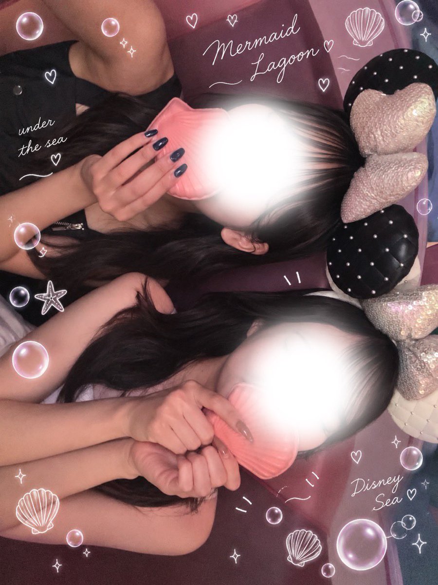 k_____qe's tweet photo. おそろいディズニー🫧 https://t.co/DLkt74YAAk