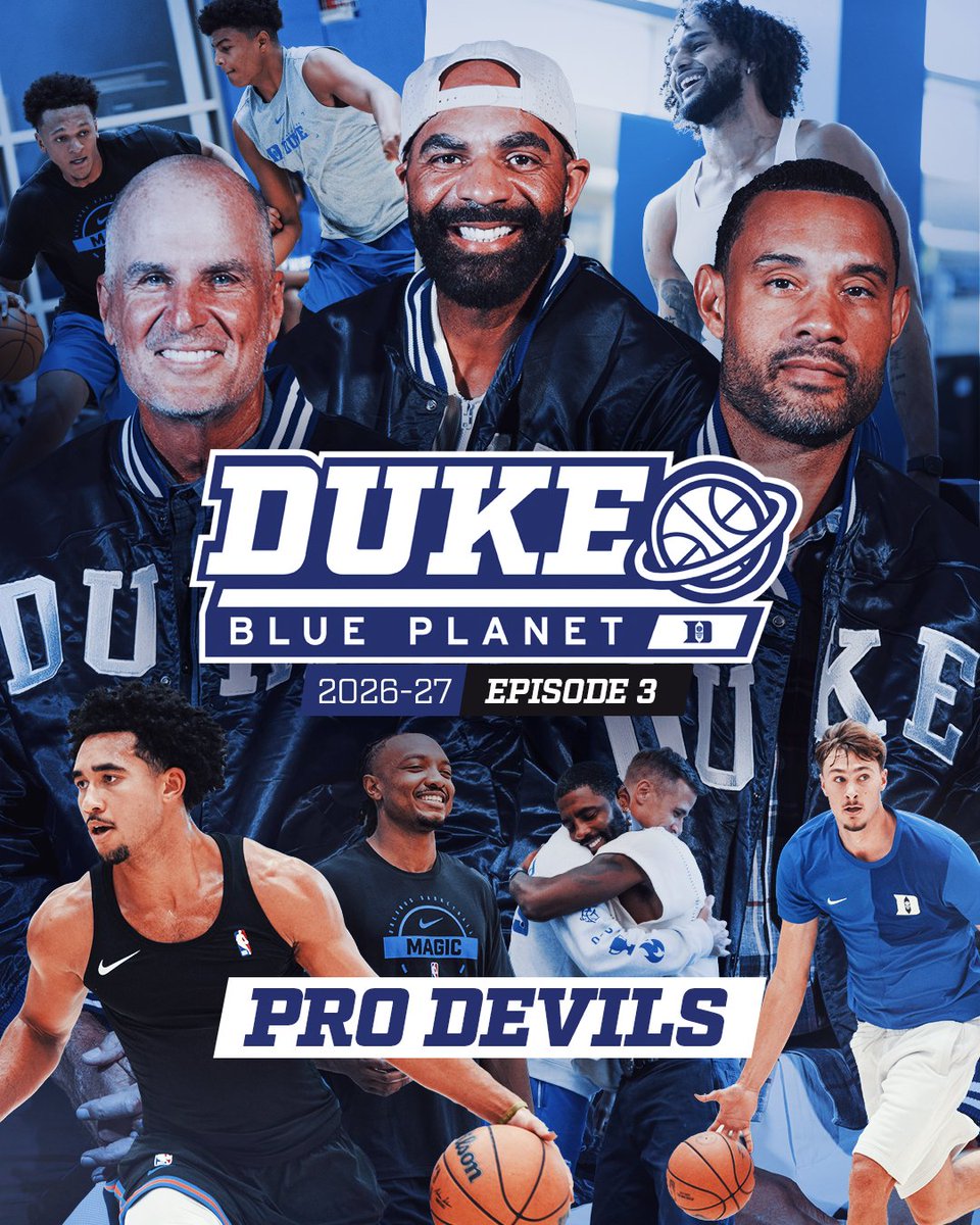 DukeMBB's tweet photo. DBP x Pro Devils 👀👀👀👀

WATCH: https://t.co/sn1sg8ppVL https://t.co/sdfsdC3JW6