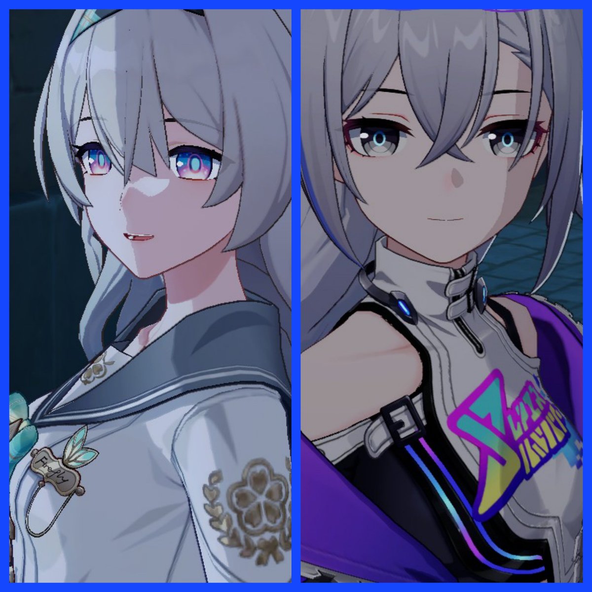 Eize686Jp7's tweet photo. ホタルお姉ちゃんと銀狼お姉ちゃん概念 https://t.co/dWGvnHSYic