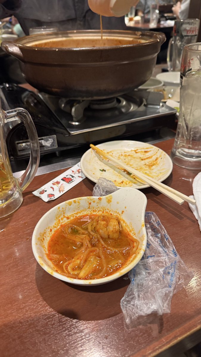 genkey0327's tweet photo. 赤から10番食べるのに苦戦してるなう
5年前と比べて確実に辛さに弱くなっとるな🔥😣🔥 https://t.co/UJX8AVYHyc