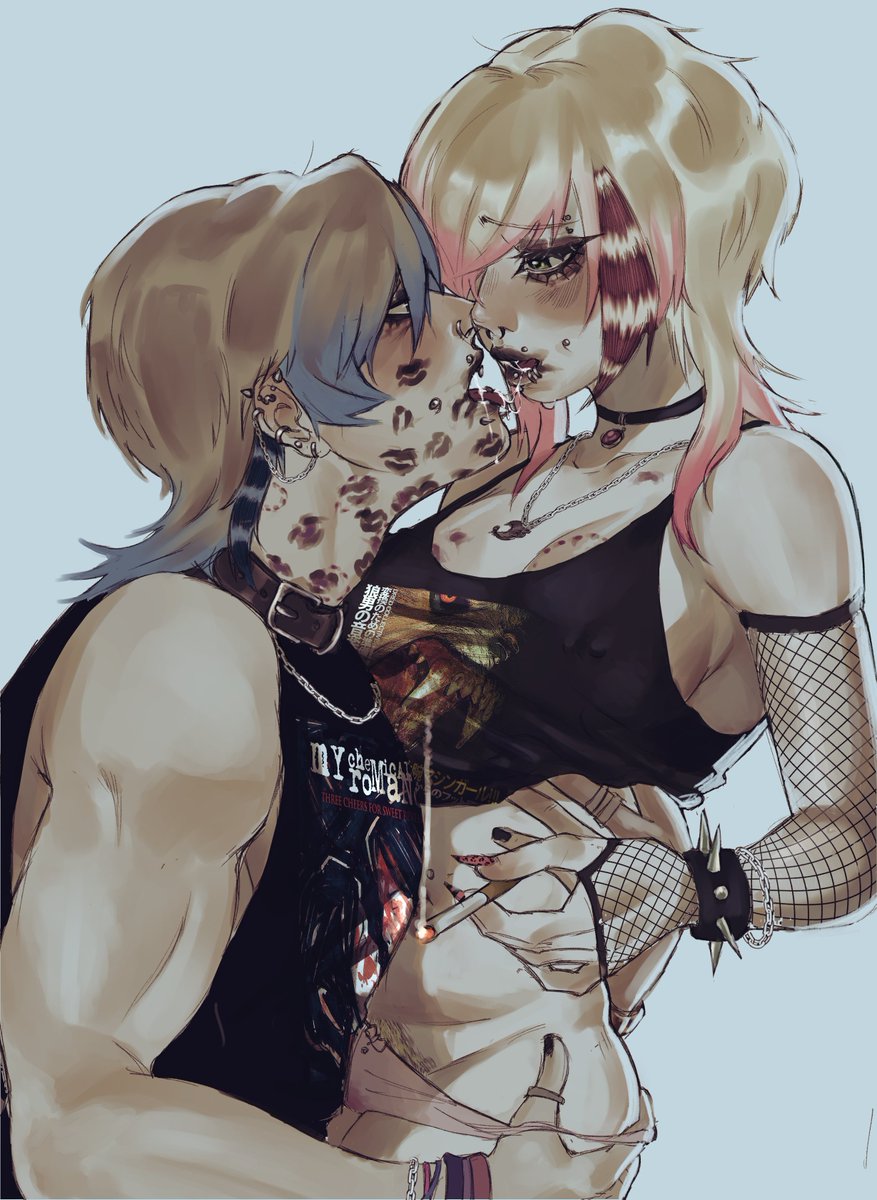 milkbuwni's tweet photo. Someone here had the peakest idea so I just had to make it happen :3 

#leshley #eagleone #re4r #ashleygraham #leonkennedy https://t.co/4gbXWRoT2t