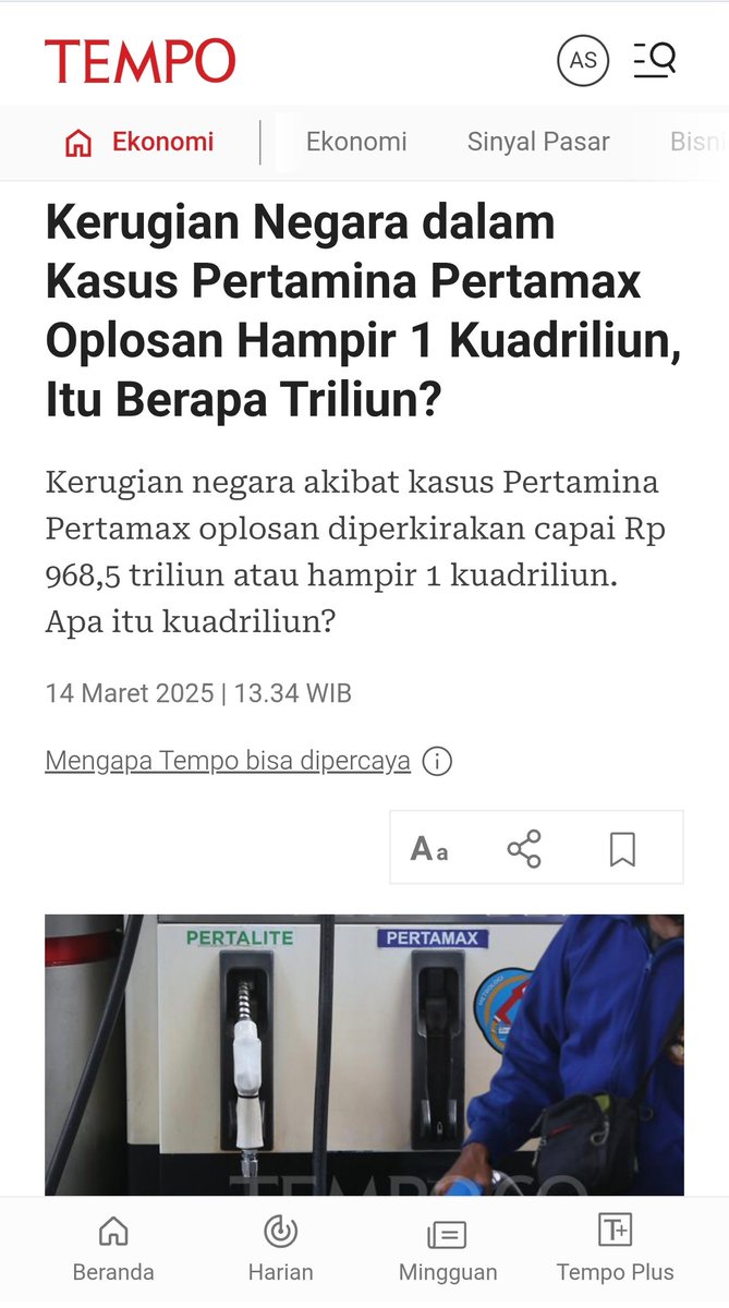 ardisatriawan's tweet photo. Kasus korupsi 1 kuadriliun ini lanjutannya ada? https://t.co/DFZUsIaPSk