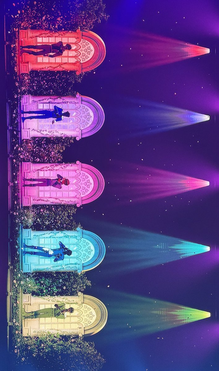 butter_hm's tweet photo. 💙💜💗❤️🖤 https://t.co/HsRMH0eMbA