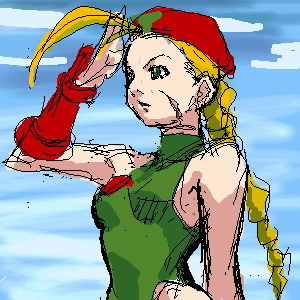 CammyFans's tweet photo. It's roughly sketched and colored, but it's one of my top 10 favorite #Cammy pictures of all time! It's also my profile picture 🫡

I found it on Akiman's early 2000s Art BBS... I wish I knew the artist.
#CammyWhite #キャミィ #StreetFighter #Capcom https://t.co/ECGjImlDyC