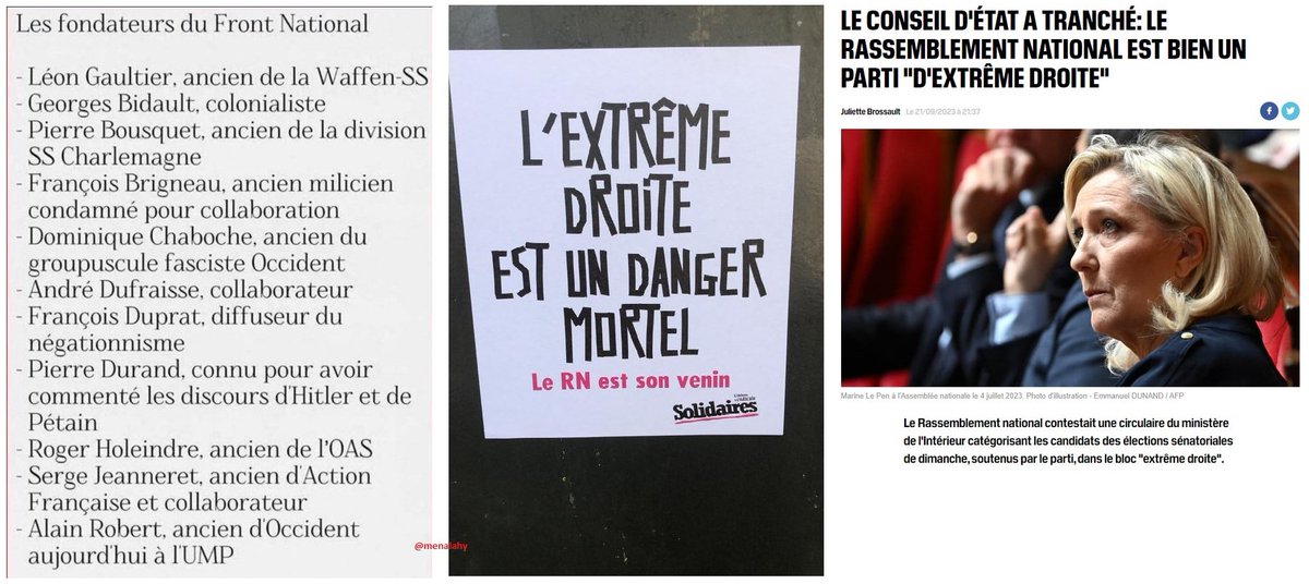 menalahy's tweet photo. @BoutinMichel6 @Vlad503100 Le #FHaine/#RHaine est compatible avec le fascisme et le nazisme. https://t.co/D2StX8cl5y