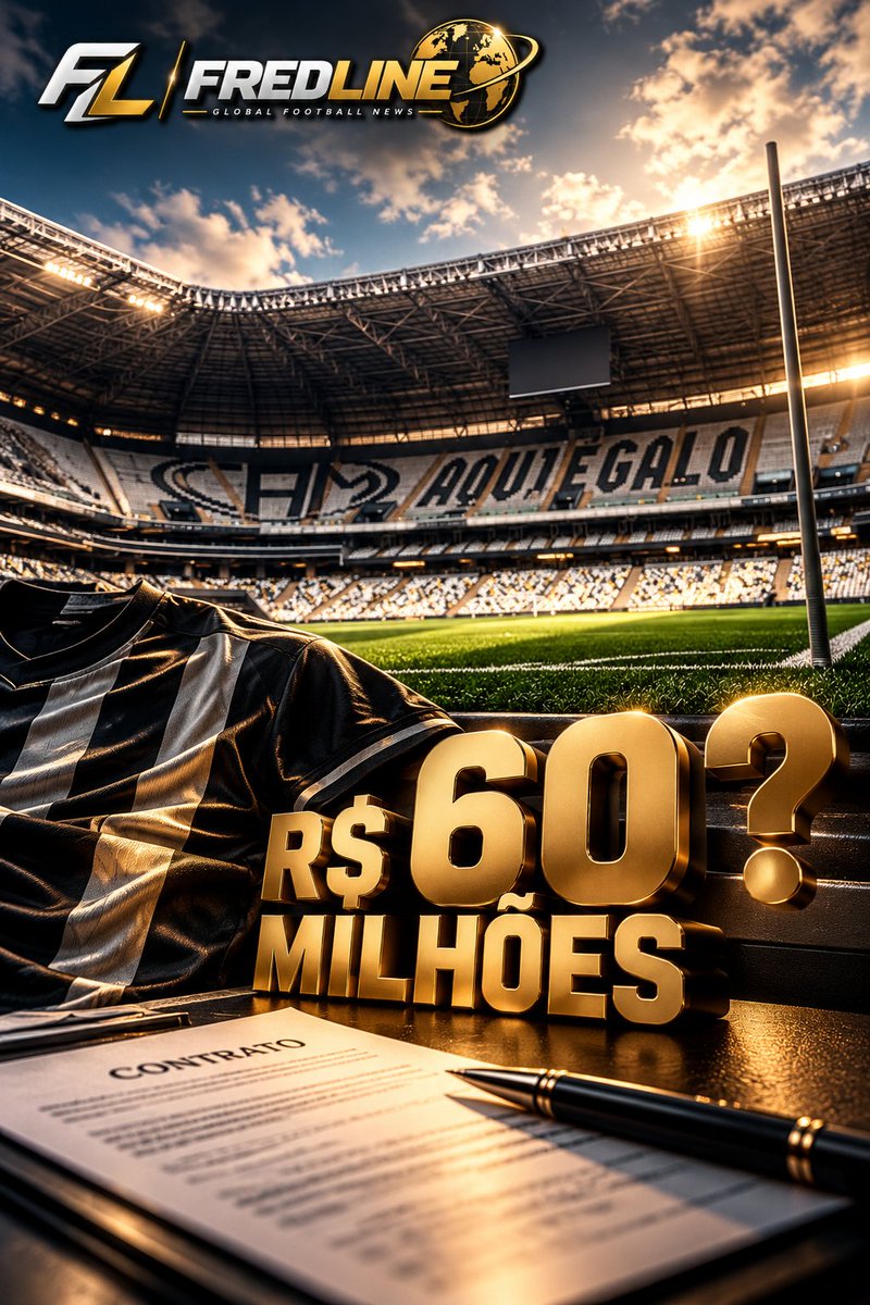FredLineNews's tweet photo. 🚨 ATLÉTICO E O IMPACTO DAS BETS

Existe um número importante nessa discussão:

R$ 60 MILHÕES.

Esse é aproximadamente o valor FIXO anual do contrato entre Atlético e H2bet.

O acordo prevê R$ 180 milhões em três anos, além de bônus.

Isso não significa que o Atlético perderá automaticamente R$ 60 milhões.

A perda efetiva dependerá de parcelas já pagas, valores futuros, cláusulas contratuais, eventual rescisão e da possibilidade de encontrar um novo patrocinador.

Mas existe uma questão ainda maior:

Se a H2bet sair, quanto vale hoje o espaço máster da camisa do Atlético SEM uma empresa de apostas?

O problema pode não ser apenas substituir o patrocinador.

Pode ser substituir R$ 60 milhões anuais de receita.

É aí que começa o verdadeiro impacto financeiro.

FREDLINE | GLOBAL FOOTBALL NEWS