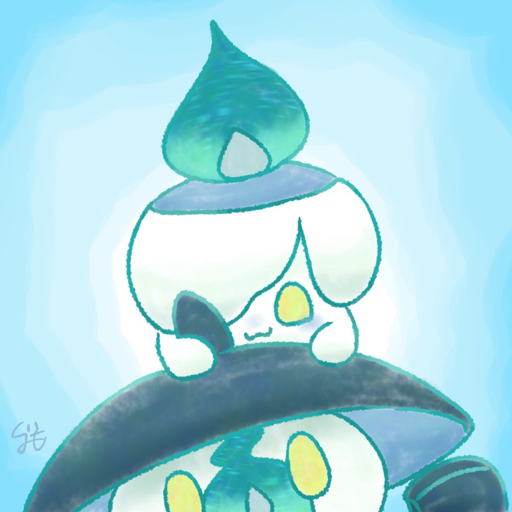 gumiimo_illust's tweet photo. ヒトモシ on ランプラー https://t.co/0JyPzobFsz