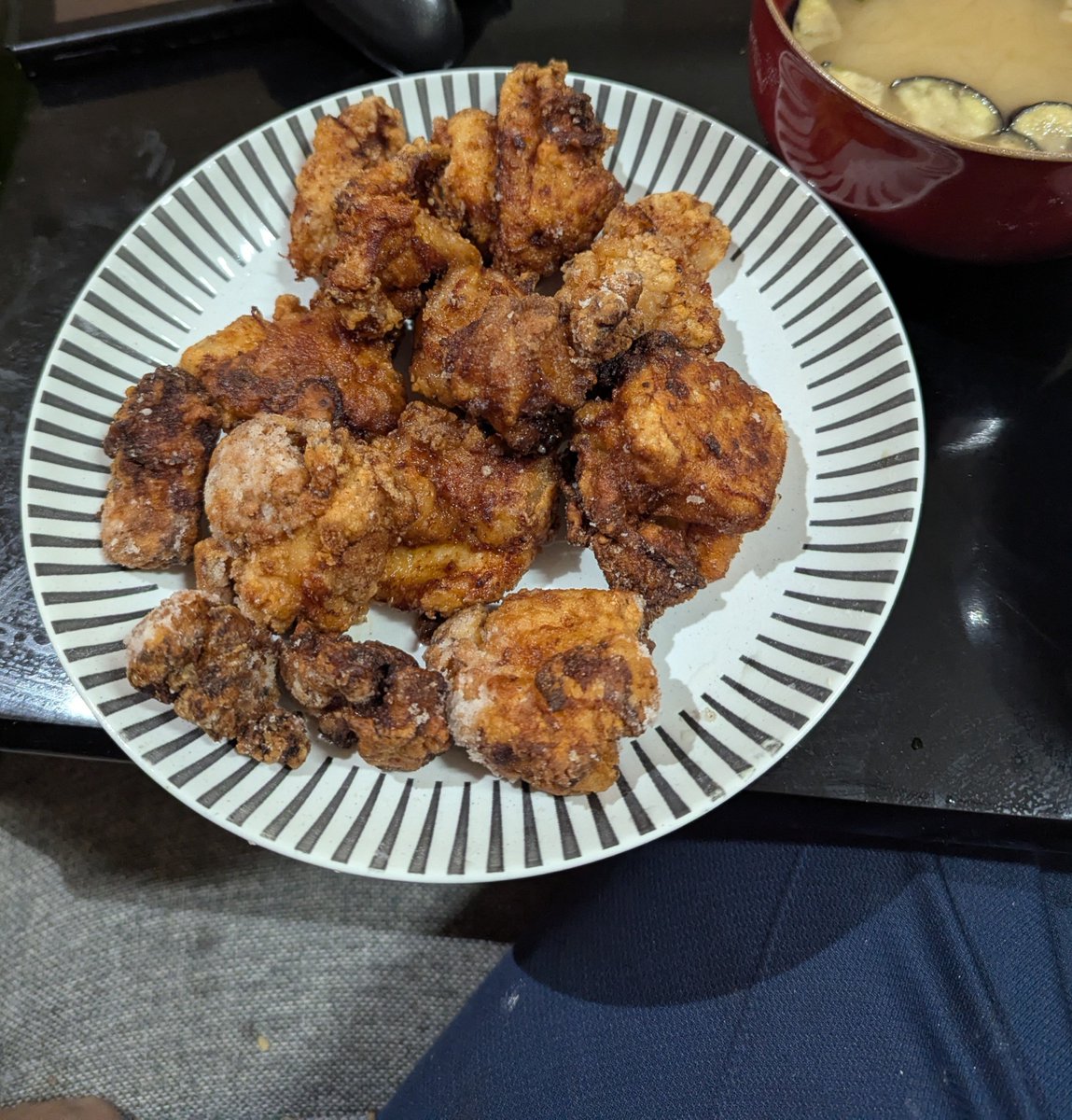 vqwtJyt9GX22780's tweet photo. 初揚げ物 https://t.co/WtNbqKuHA4