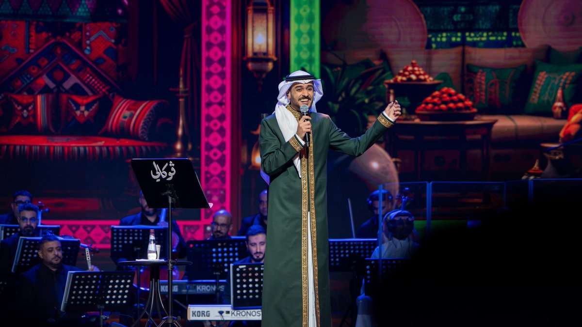 postsayed's tweet photo. لقطات للفنان #عايض من حفل اليوم الوطني بالرياض
💚📸 https://t.co/plHe7vlqLv