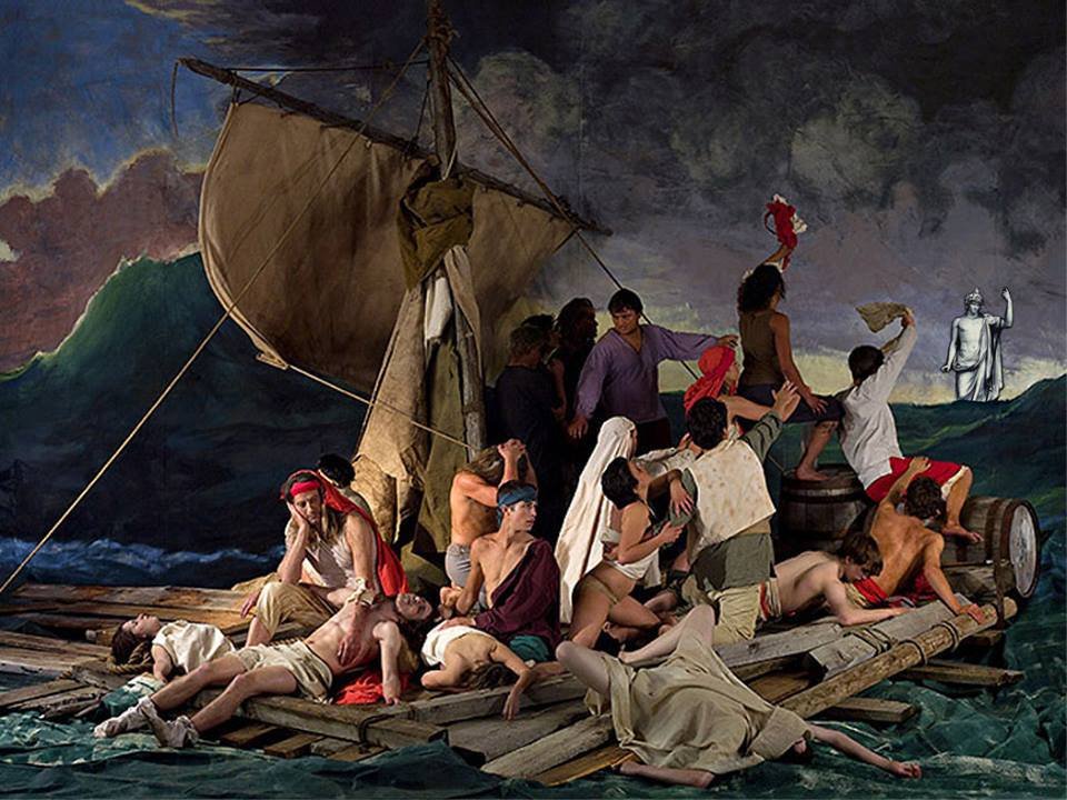 antinousgaygod's tweet photo. 🪷Spiritually adrift? #Antinous is the ancient/modern god of #Homotheosis. Find out more at our Temple: https://t.co/NDuIgIxCDV Art by @AntoniusSubia based on "Le Radeau de la Méduse" (Raft of the Medusa) by #ThéodoreGéricault, born 26 Sept 1791, he oddly vanished 26 Jan 1824.🪷 https://t.co/PBjLAOYu4o