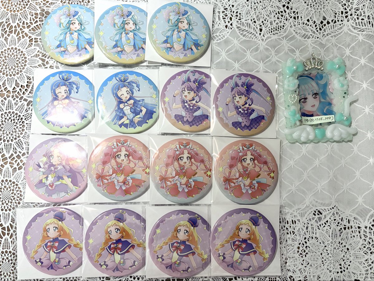 1105_ppp's tweet photo. プリキュア 交換 買取 譲渡 
プリキュアプリティストア プリスト限定
映画名探偵プリキュア！ 缶バッジ

求♡リリアンまたは定価+送料

譲：画像

郵送取引希望です。
譲渡の場合フレンディ含む方優先です。

検索からでもお気軽にお声掛けください🙇‍♀️ ✧･ﾟ https://t.co/aO6gB3hwDk