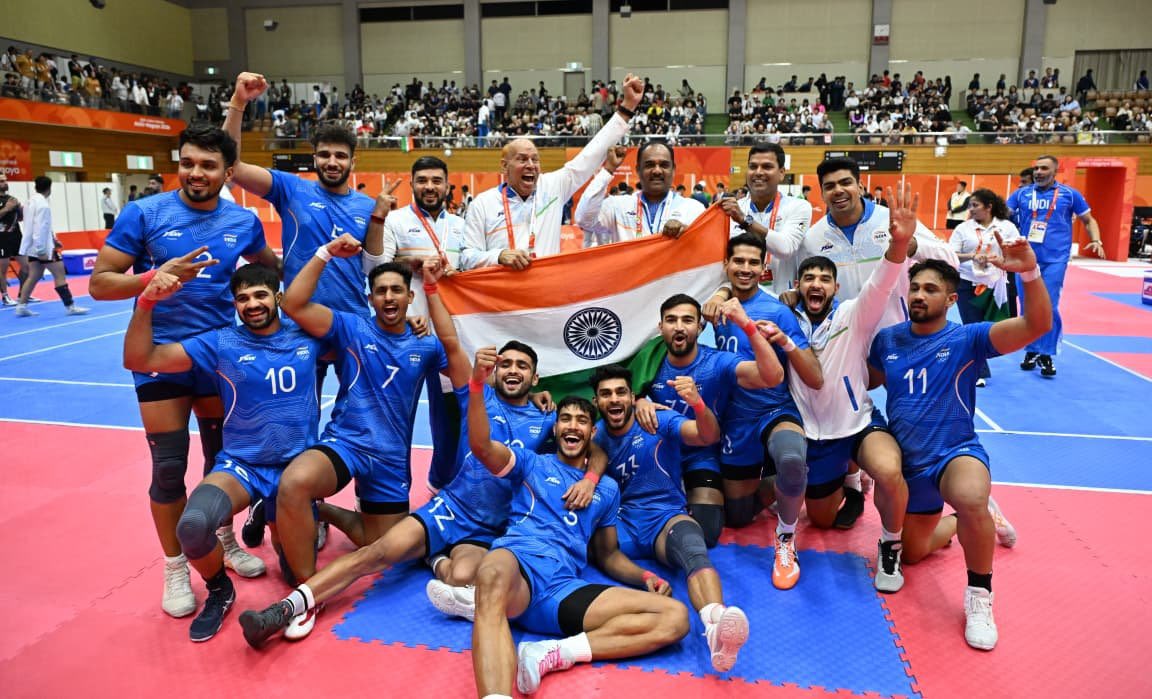 jitupatwari's tweet photo. शानदार! जबरदस्त! ज़िन्दाबाद 🇮🇳

एशियाई खेल 2026 में महिलाओं के बाद, भारतीय पुरुष कबड्डी टीम ने भी स्वर्ण पदक अपने नाम किया! 

हार्दिक बधाई!
ढेर सारी शुभकामनाएं! https://t.co/r0mz0EFyo6
