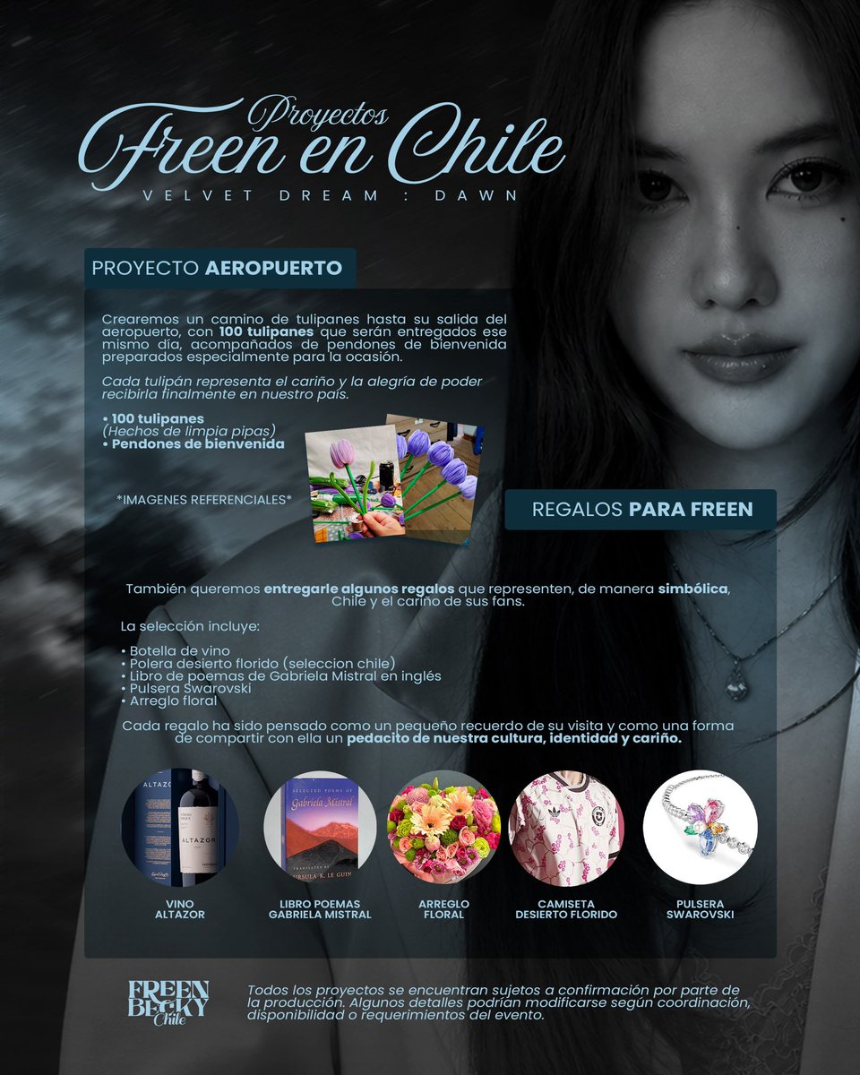 Freenbecky_CL's tweet photo. 🚨 ¡NOS QUEDA 1 MES! 🇨🇱🩵

Freen ya viene a Chile y necesitamos llegar a $1.500.000 para hacer realidad sus proyectos de bienvenida. 🌷

Ya llevamos $675.704, pero aún nos falta. 🥹

📅 Hasta el 30 de octubre.

Cada aporte cuenta. ¡Ayúdanos a hacerlo realidad! 🫶🏻
📩 Si quieres aportar los datos son : 
💳 DATOS DE TRANSFERENCIA

Andrea Carolina Ferrer Morales
RUT: 25.988.964-2
Mercado Pago — Cuenta Vista
N°: 1088161063
Correo: andreacarolina23@gmail.com

#srchafreen‌ #velvetdream
#FreenLatinAmericaTour 
#FreenBeckyChile