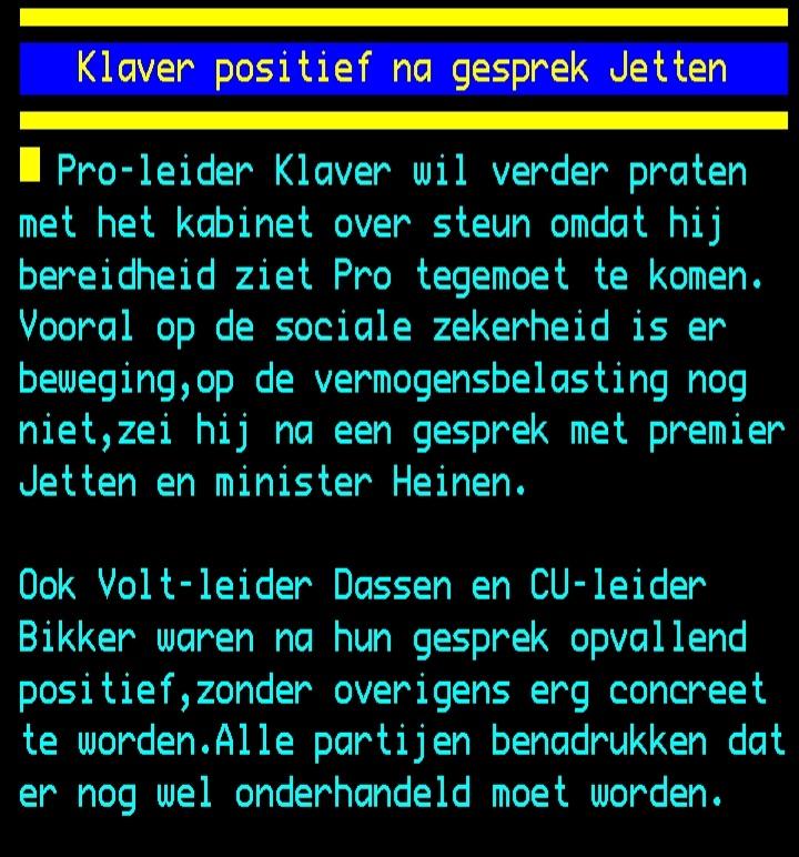 RoelofBouwman's tweet photo. Want een centrumlinks kabinet, gesteund door de linkse verliezers van de verkiezingen (Pro: min 5 zetels, Volt: gereduceerd tot eenmansfractie, CU: slechtste uitslag sinds de oprichting van de partij) dat is wat Nederland wil. https://t.co/NMCoVmryd7