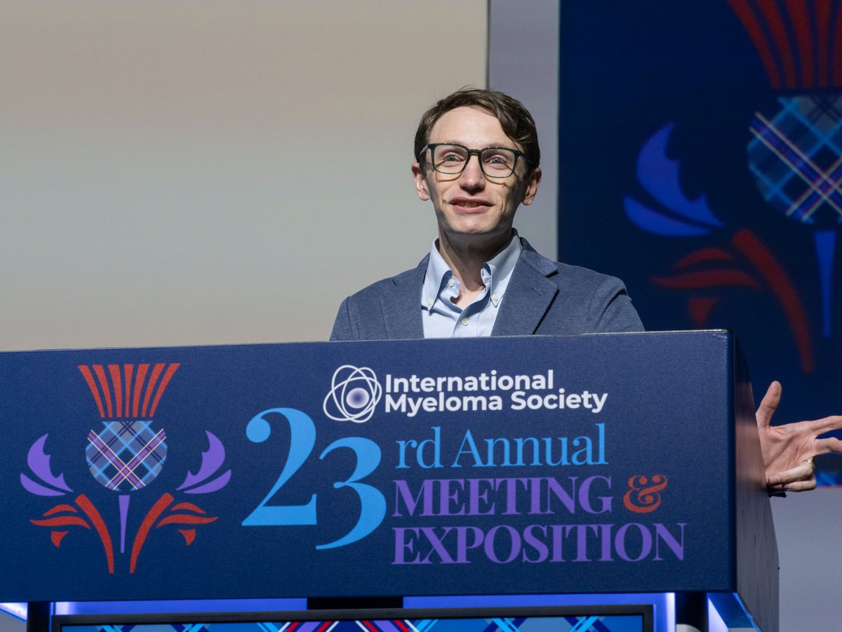 Myeloma Society (@Myeloma_Society) — #IMS26 — conference slide