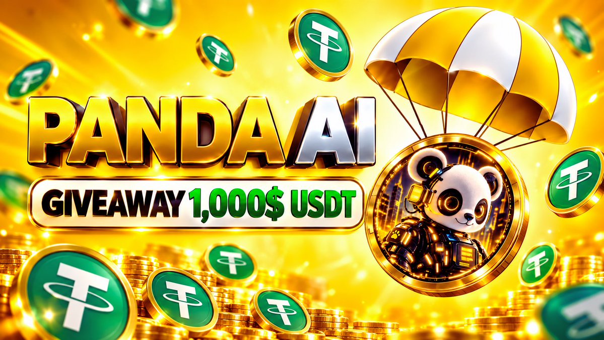PandaAixbnb's tweet photo. 🚨There is still a chance for 18 hours🚨

🎉 $1,000 USDT GIVEAWAY — 10 WINNERS! 🎉

We’re giving away $1,000 USDT to 10 lucky winners! 💰🐼

🏆 10 Winners — $100 USDT each
🚀 Follow @PandaAixbnb
🔁 Like & Repost this post
👥 Tag 3 friends
💬 Comment your BNB address

Good luck everyone! 🍀
Let’s grow the PANDA AI community together! 🐼💛

#PANDAI #PandaAI #Giveaway #USDT #BNBChain #CryptoGiveaway
