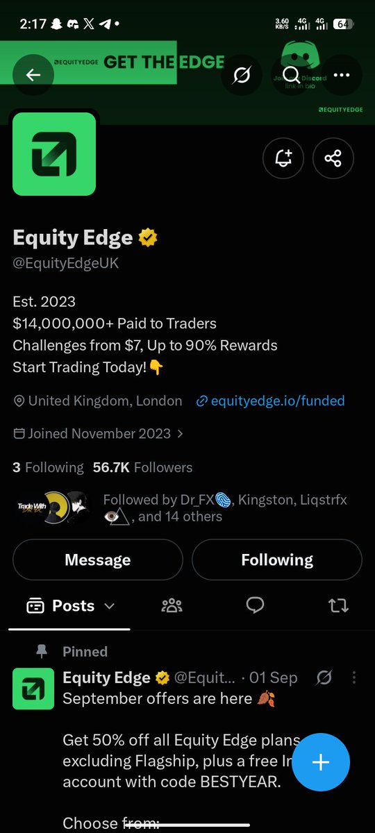 _PRIME_EDGE_'s tweet photo. @Danieltrades @berkayglife @EquityEdgeUK @kingstonpips @deartrader__ 28th April https://t.co/y5rCBypwKg